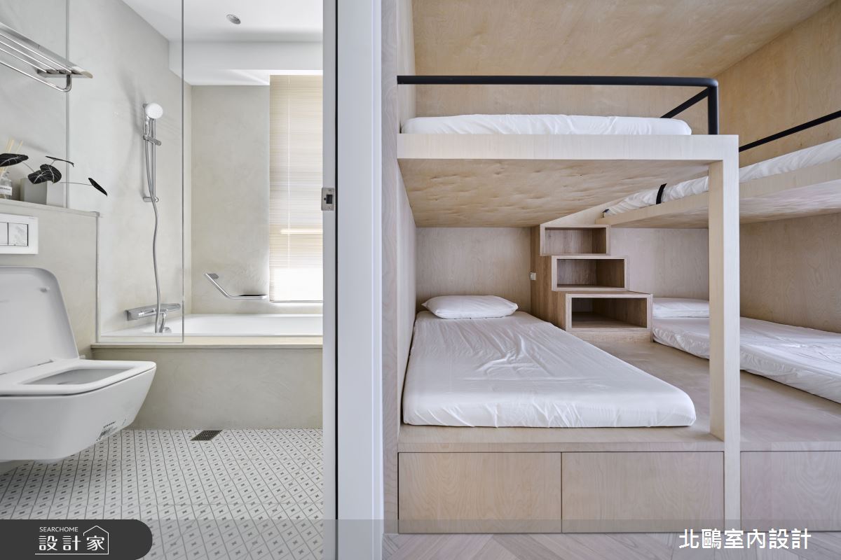 18坪毛胚屋＿北歐風臥室浴室案例圖片＿北鷗室內設計＿北鷗_63Serina House之34