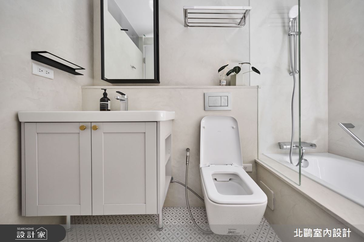 18坪毛胚屋＿北歐風浴室案例圖片＿北鷗室內設計＿北鷗_63Serina House之35