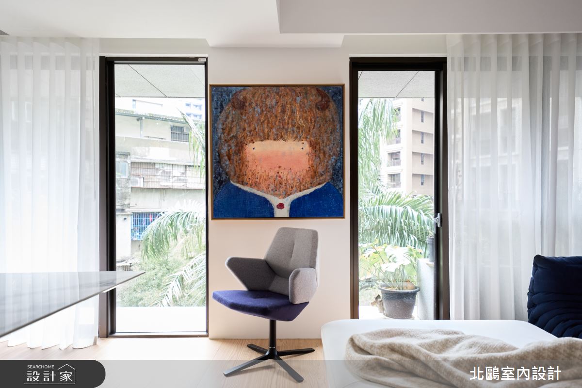 中古屋(5~15年)＿北歐風客廳書房案例圖片＿北鷗室內設計＿北鷗_64Blue House之9