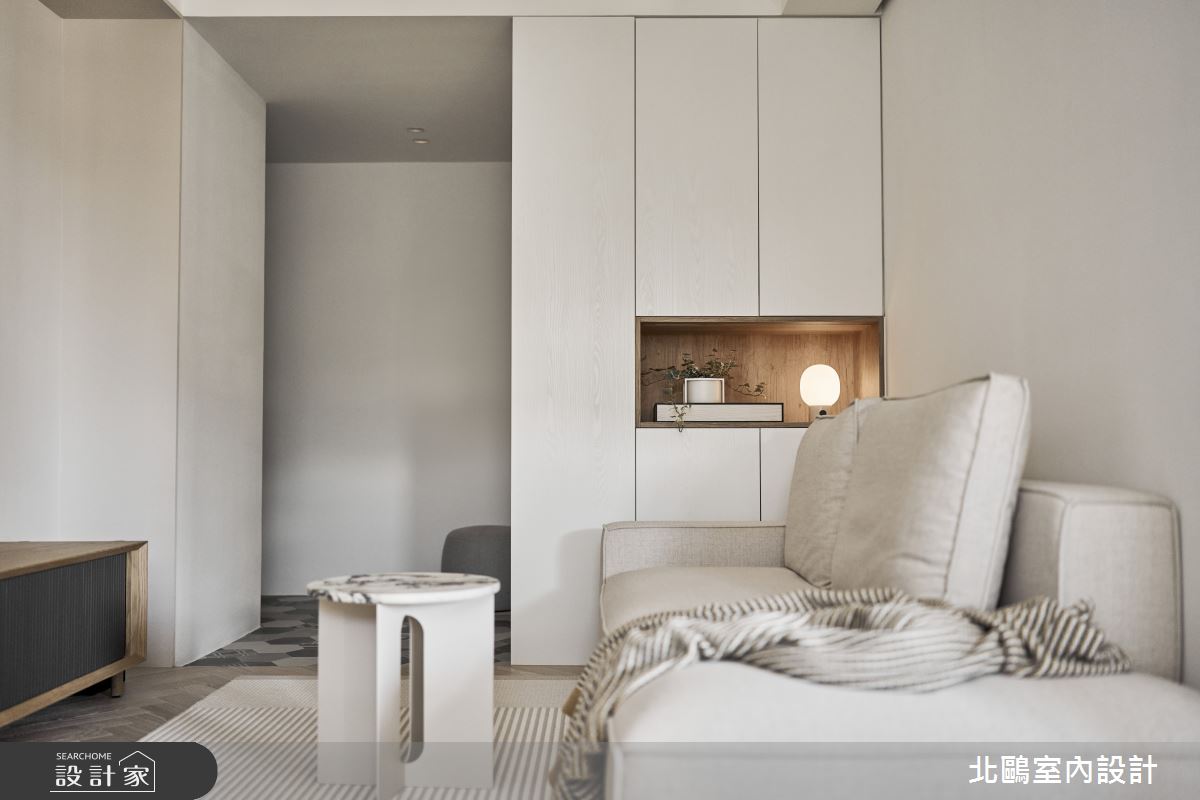 17坪新成屋(5年以下)＿北歐風玄關客廳案例圖片＿北鷗室內設計＿北鷗_65SuSu House之2