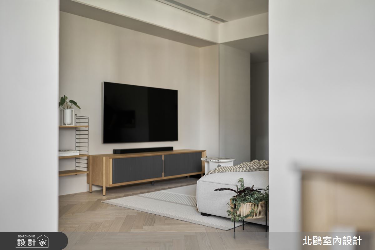 17坪新成屋(5年以下)＿北歐風客廳案例圖片＿北鷗室內設計＿北鷗_65SuSu House之6