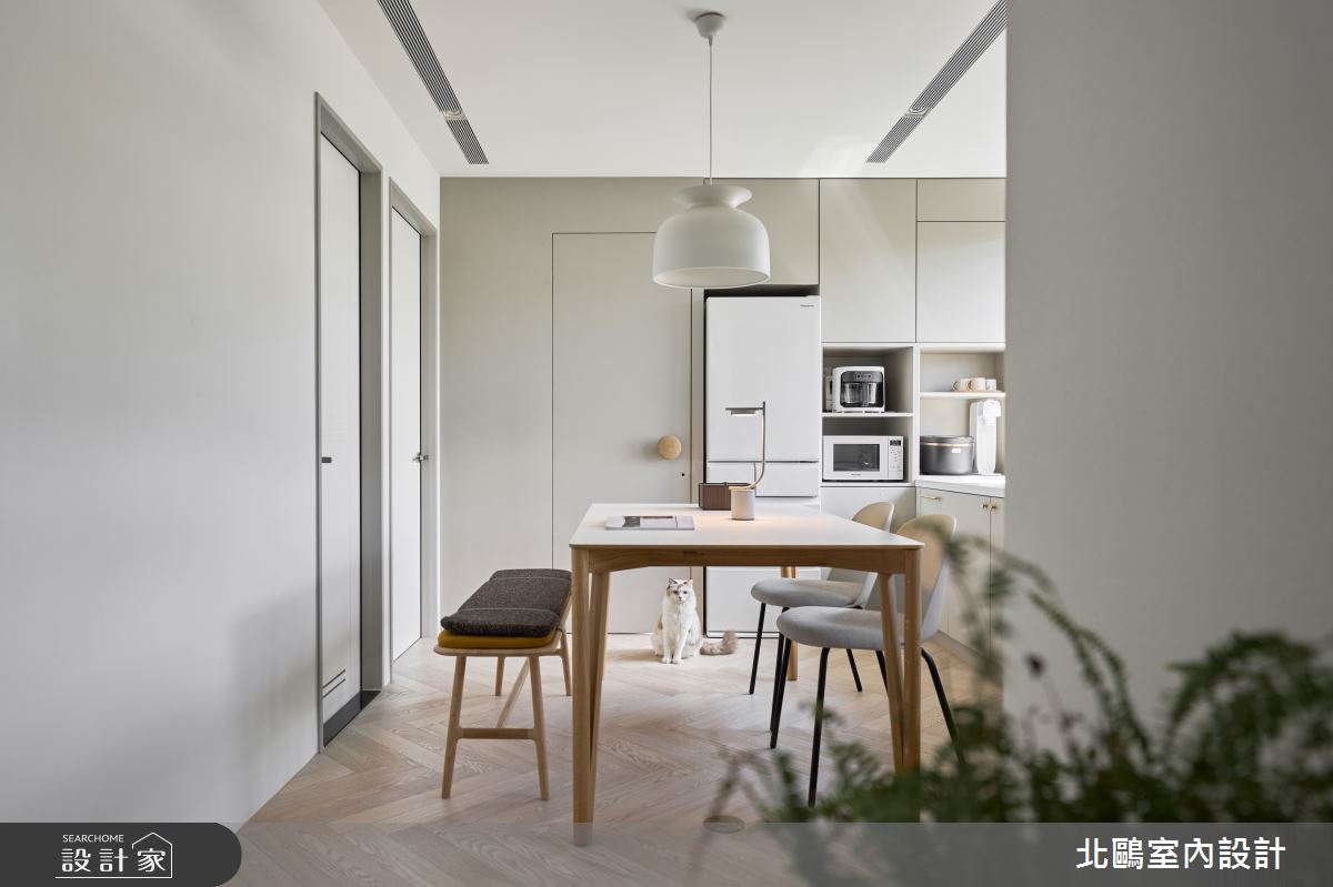 17坪新成屋(5年以下)＿北歐風餐廳案例圖片＿北鷗室內設計＿北鷗_65SuSu House之13