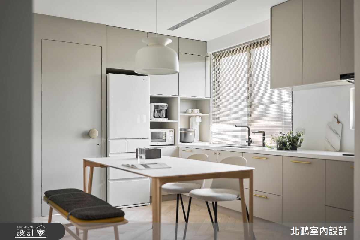 17坪新成屋(5年以下)＿北歐風餐廳廚房案例圖片＿北鷗室內設計＿北鷗_65SuSu House之16