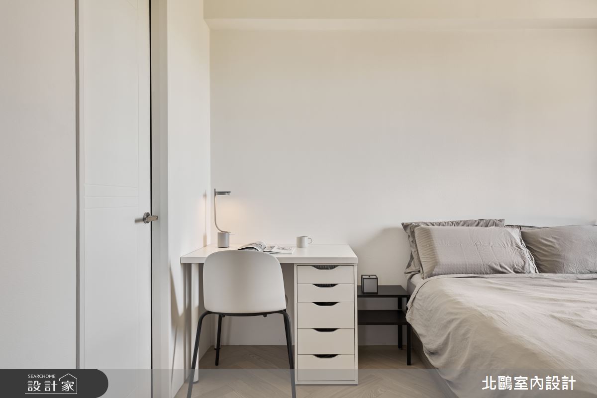 17坪新成屋(5年以下)＿北歐風臥室案例圖片＿北鷗室內設計＿北鷗_65SuSu House之23