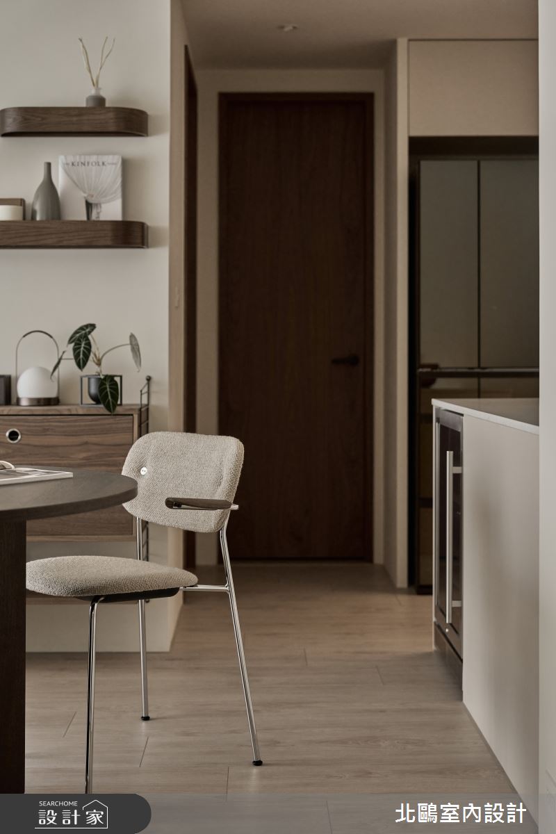 17坪新成屋(5年以下)＿北歐風餐廳吧檯中島案例圖片＿北鷗室內設計＿北鷗_66SoHo House之5