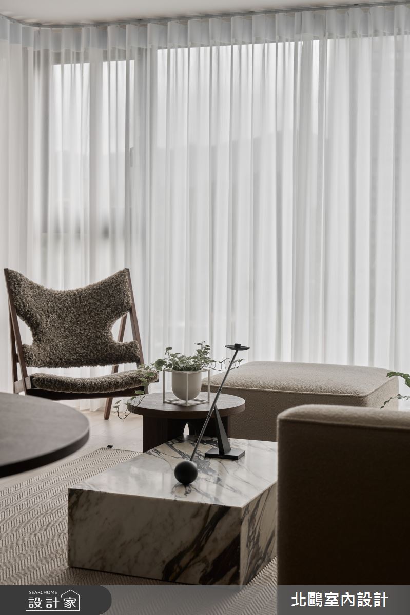 17坪新成屋(5年以下)＿北歐風客廳案例圖片＿北鷗室內設計＿北鷗_66SoHo House之12