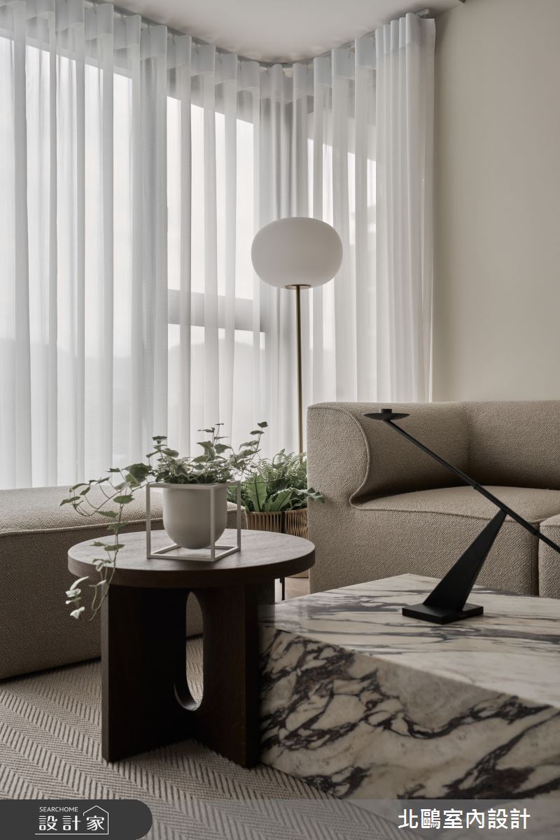 17坪新成屋(5年以下)＿北歐風客廳案例圖片＿北鷗室內設計＿北鷗_66SoHo House之14