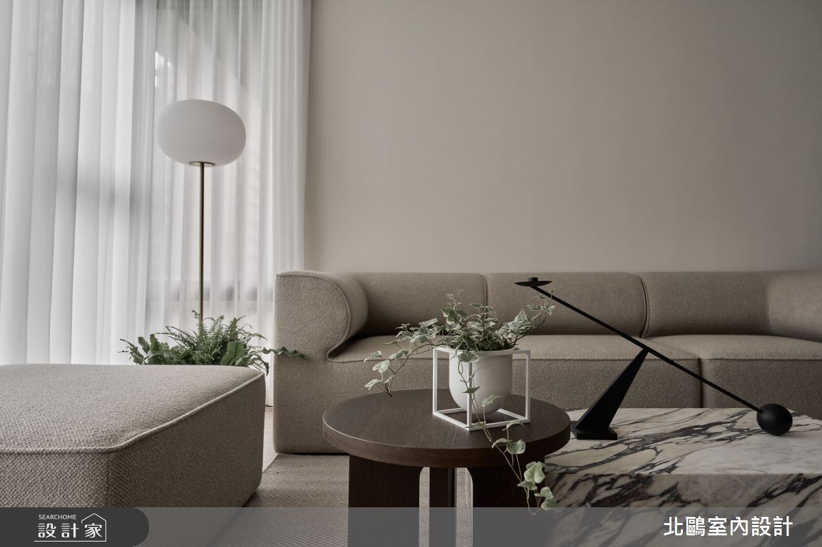 17坪新成屋(5年以下)＿北歐風客廳案例圖片＿北鷗室內設計＿北鷗_66SoHo House之15