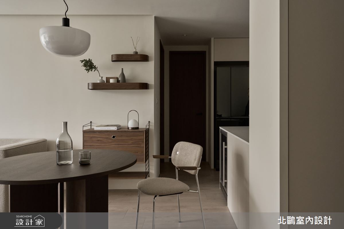 17坪新成屋(5年以下)＿北歐風餐廳吧檯中島案例圖片＿北鷗室內設計＿北鷗_66SoHo House之26