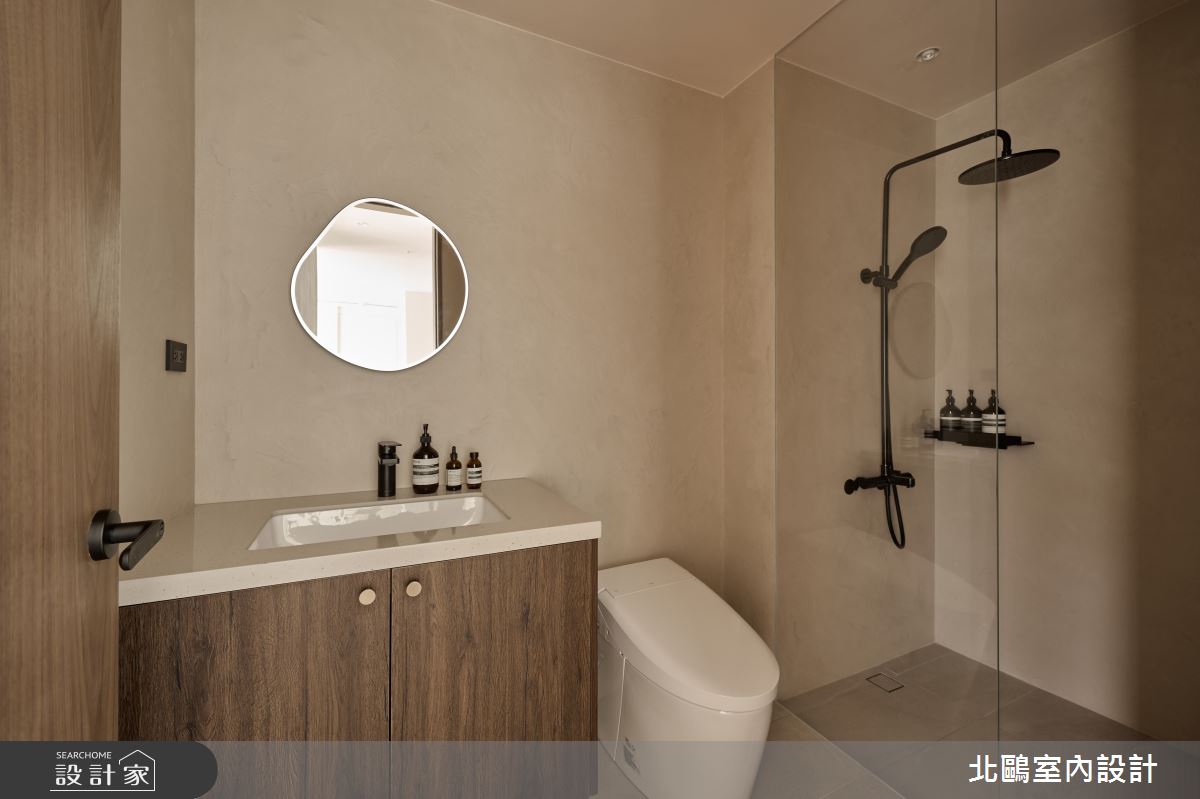17坪新成屋(5年以下)＿北歐風浴室案例圖片＿北鷗室內設計＿北鷗_66SoHo House之28