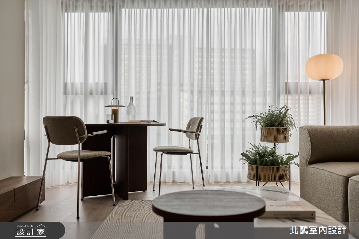 17坪新成屋(5年以下)＿北歐風客廳案例圖片＿北鷗室內設計＿北鷗_66SoHo House之47