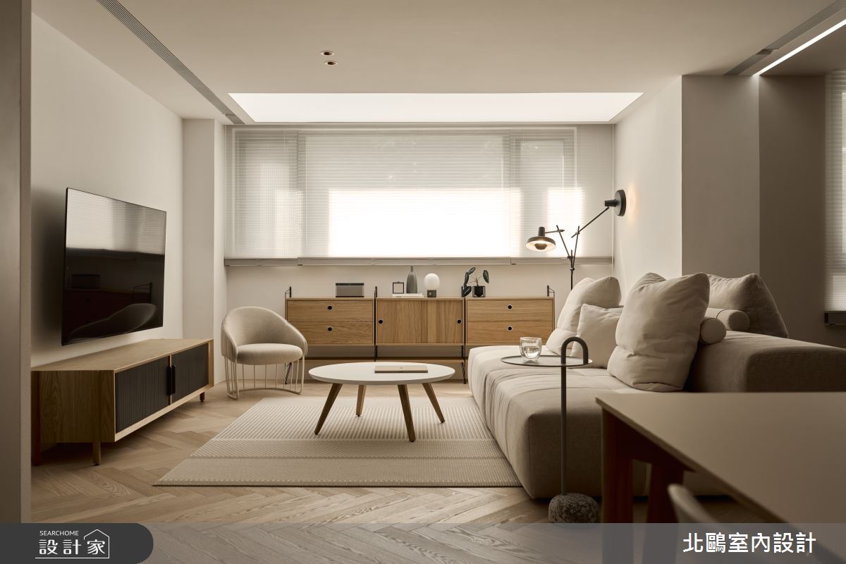 27坪中古屋(5~15年)＿北歐風客廳案例圖片＿北鷗室內設計＿北鷗_67Howard House之6