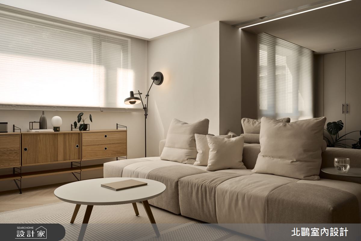 27坪中古屋(5~15年)＿北歐風客廳案例圖片＿北鷗室內設計＿北鷗_67Howard House之7