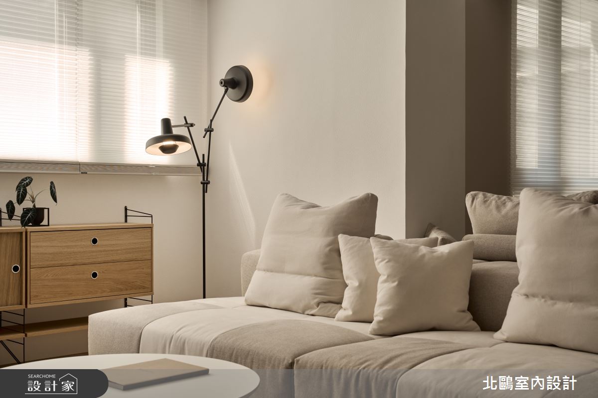 27坪中古屋(5~15年)＿北歐風客廳案例圖片＿北鷗室內設計＿北鷗_67Howard House之8