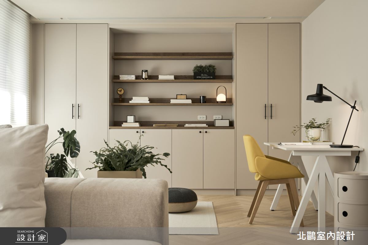 27坪中古屋(5~15年)＿北歐風書房案例圖片＿北鷗室內設計＿北鷗_67Howard House之11