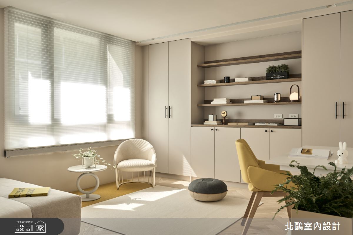 27坪中古屋(5~15年)＿北歐風書房案例圖片＿北鷗室內設計＿北鷗_67Howard House之16