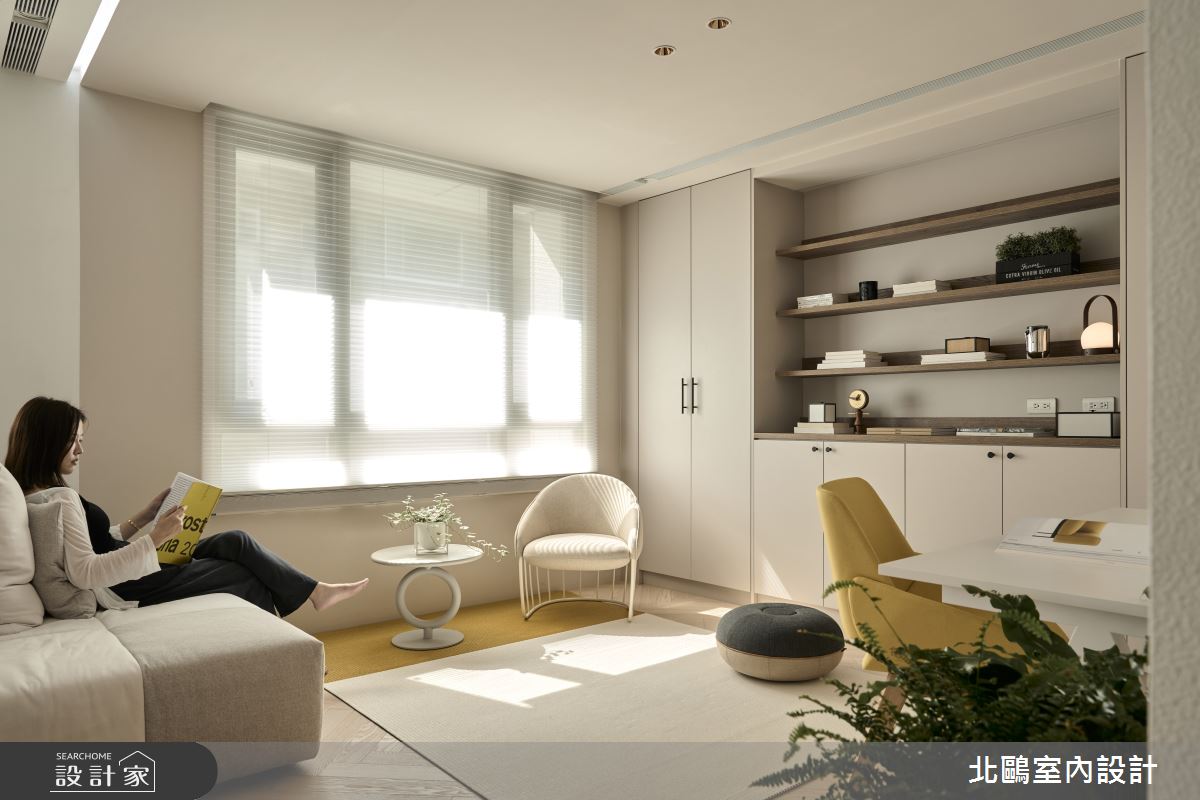 27坪中古屋(5~15年)＿北歐風書房案例圖片＿北鷗室內設計＿北鷗_67Howard House之13