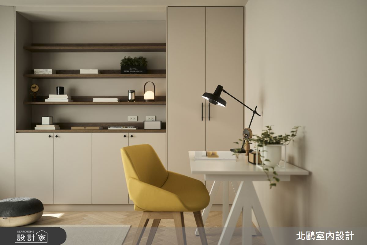 27坪中古屋(5~15年)＿北歐風書房案例圖片＿北鷗室內設計＿北鷗_67Howard House之23