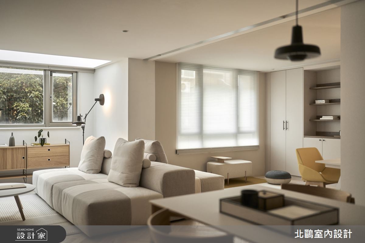 27坪中古屋(5~15年)＿北歐風客廳餐廳書房案例圖片＿北鷗室內設計＿北鷗_67Howard House之31