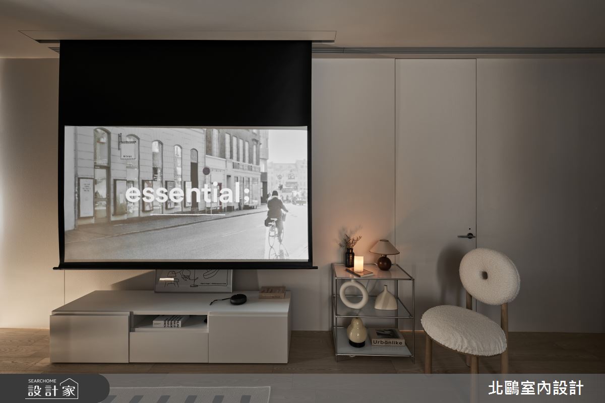 20坪新成屋(5年以下)＿北歐風客廳案例圖片＿北鷗室內設計＿北鷗_68Honey House之13