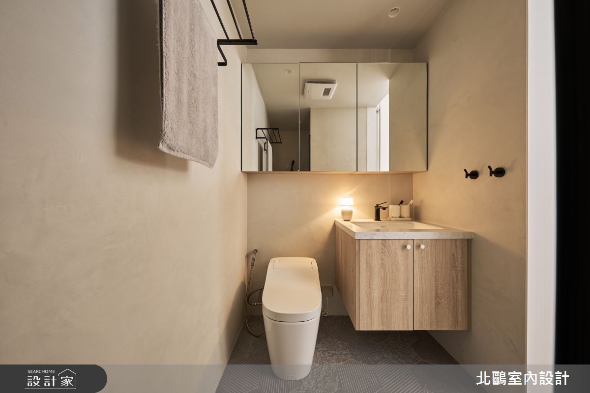 20坪新成屋(5年以下)＿北歐風浴室案例圖片＿北鷗室內設計＿北鷗_68Honey House之17