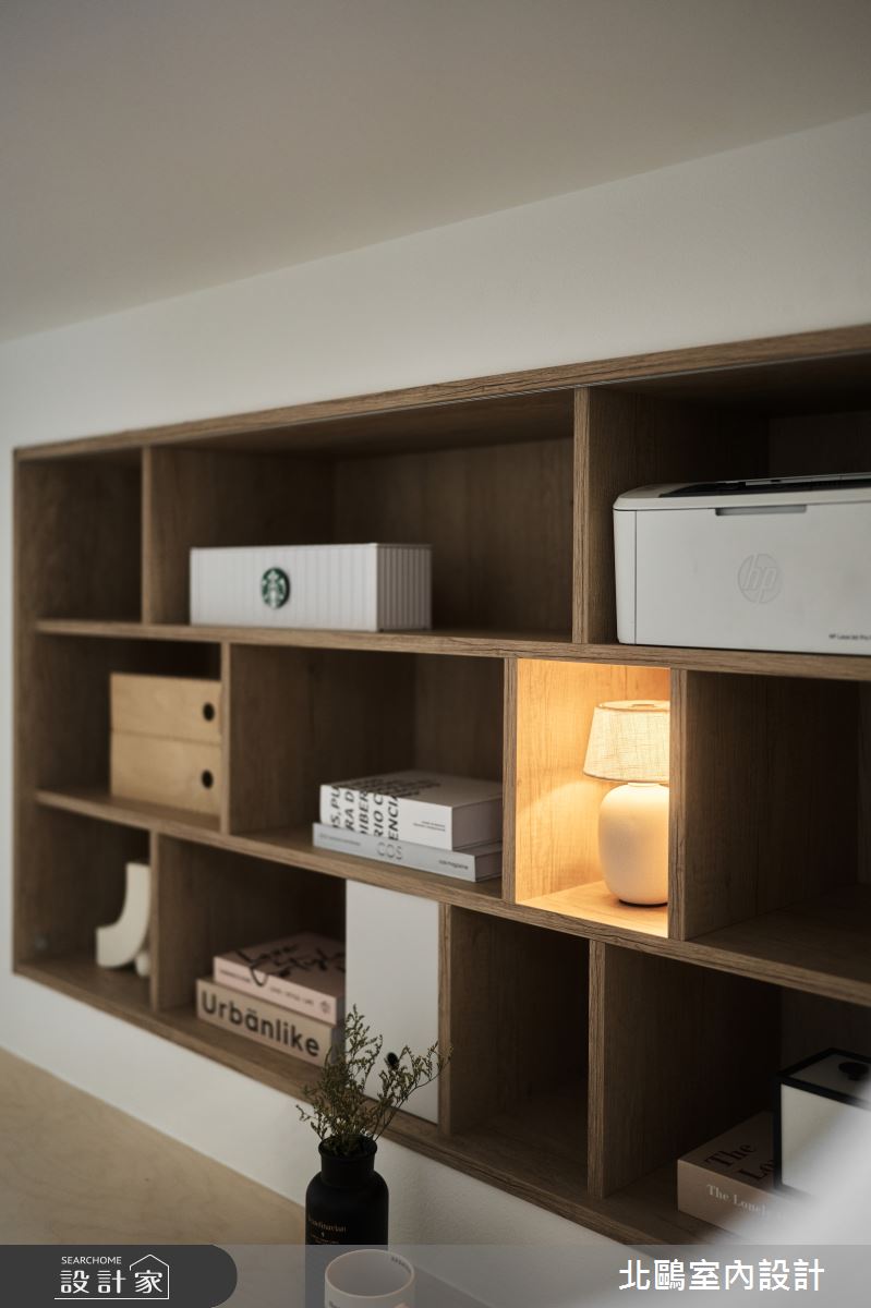 20坪新成屋(5年以下)＿北歐風書房案例圖片＿北鷗室內設計＿北鷗_68Honey House之29