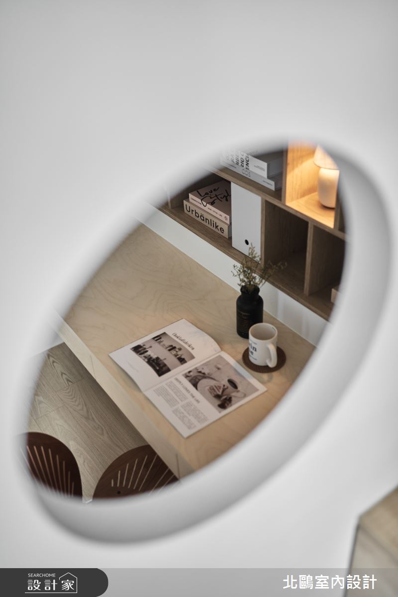 20坪新成屋(5年以下)＿北歐風書房案例圖片＿北鷗室內設計＿北鷗_68Honey House之30