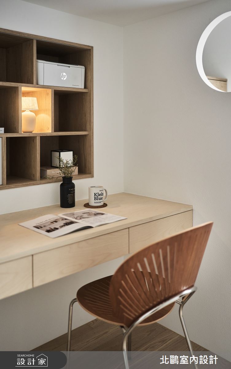 20坪新成屋(5年以下)＿北歐風書房案例圖片＿北鷗室內設計＿北鷗_68Honey House之32