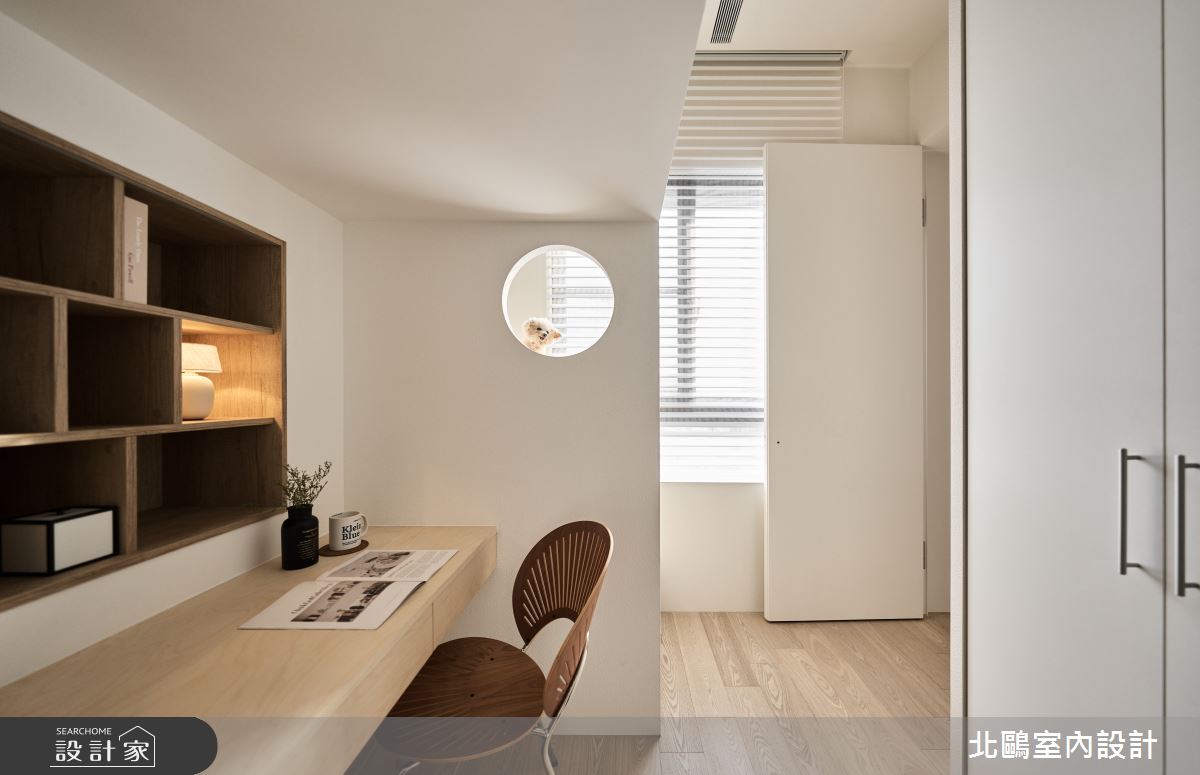 20坪新成屋(5年以下)＿北歐風書房案例圖片＿北鷗室內設計＿北鷗_68Honey House之34