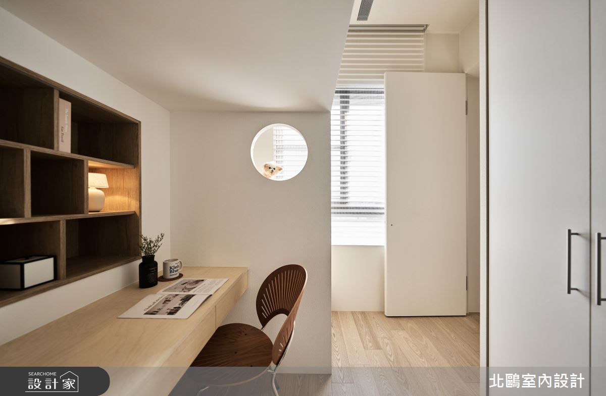 20坪新成屋(5年以下)＿北歐風書房案例圖片＿北鷗室內設計＿北鷗_68Honey House之35