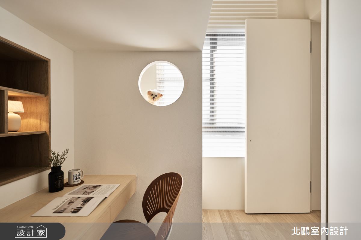 20坪新成屋(5年以下)＿北歐風書房案例圖片＿北鷗室內設計＿北鷗_68Honey House之36