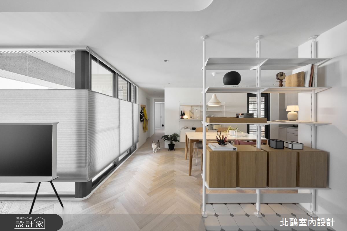 27坪新古屋(10年以下)＿北歐風客廳餐廳案例圖片＿北鷗室內設計＿北鷗_69Taro House之15