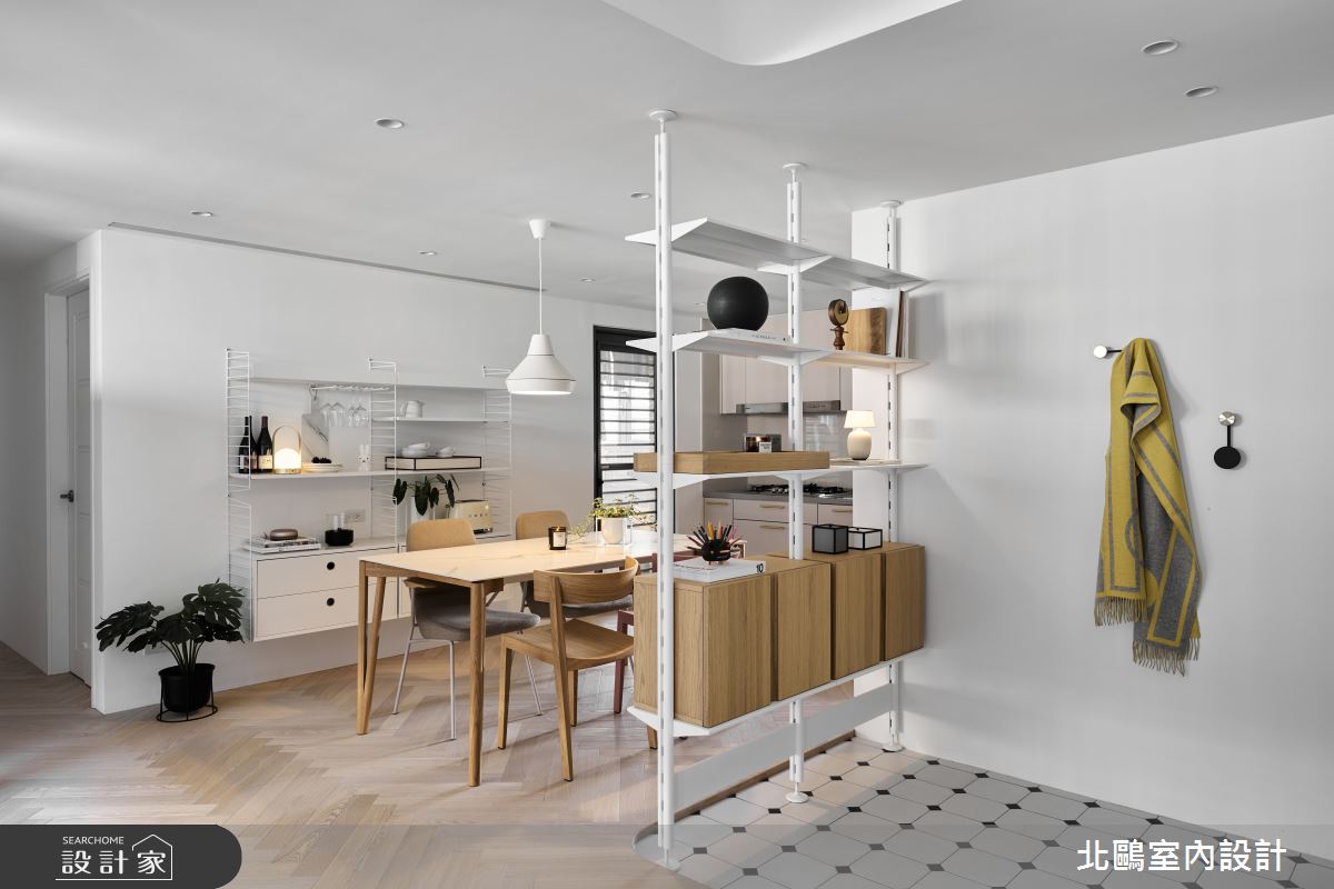 27坪新古屋(10年以下)＿北歐風玄關餐廳案例圖片＿北鷗室內設計＿北鷗_69Taro House之22