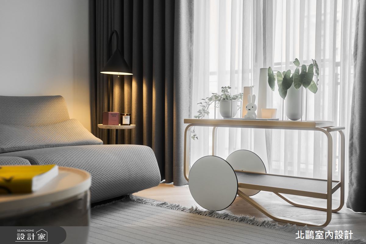 27坪新古屋(10年以下)＿北歐風客廳案例圖片＿北鷗室內設計＿北鷗_69Taro House之27