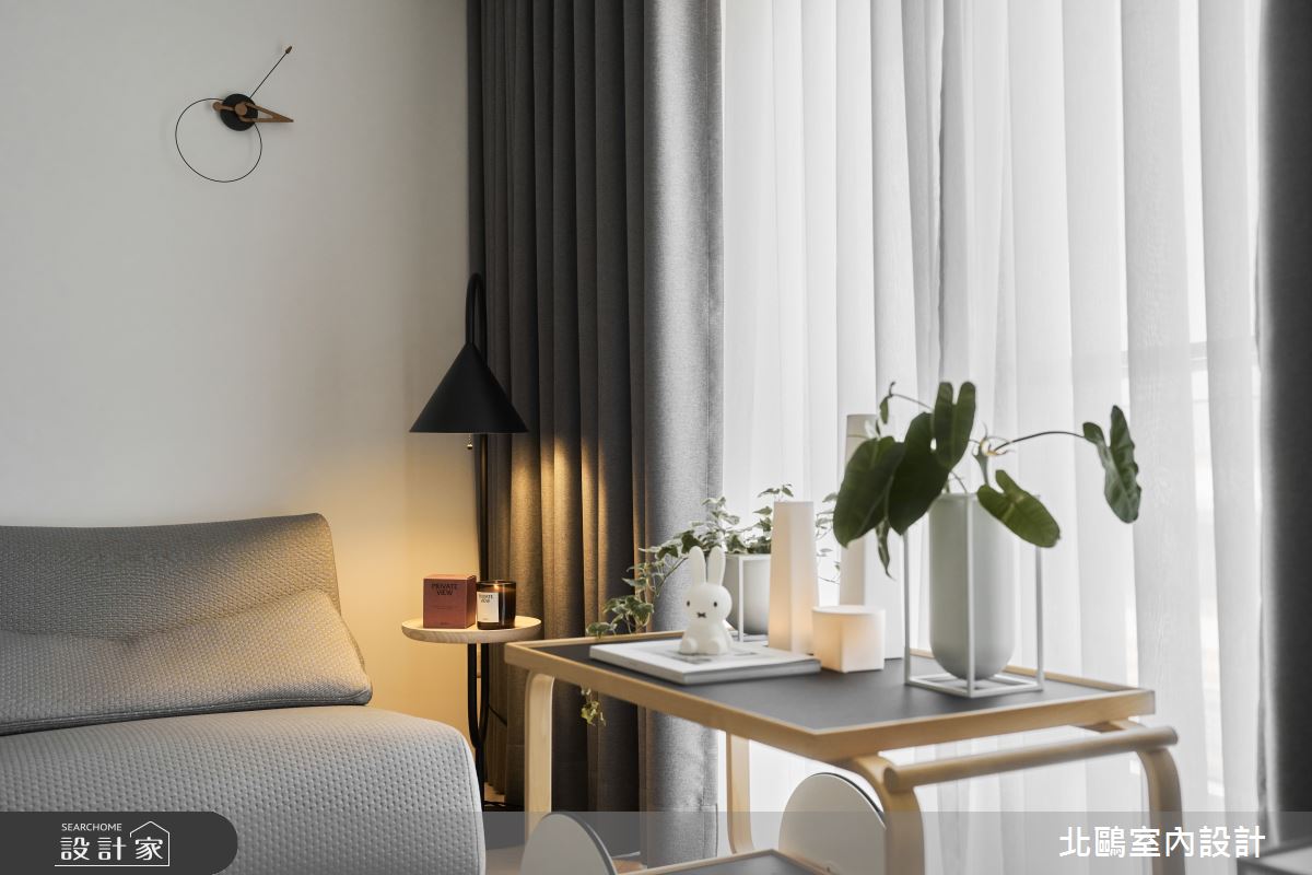 27坪新古屋(10年以下)＿北歐風客廳案例圖片＿北鷗室內設計＿北鷗_69Taro House之30