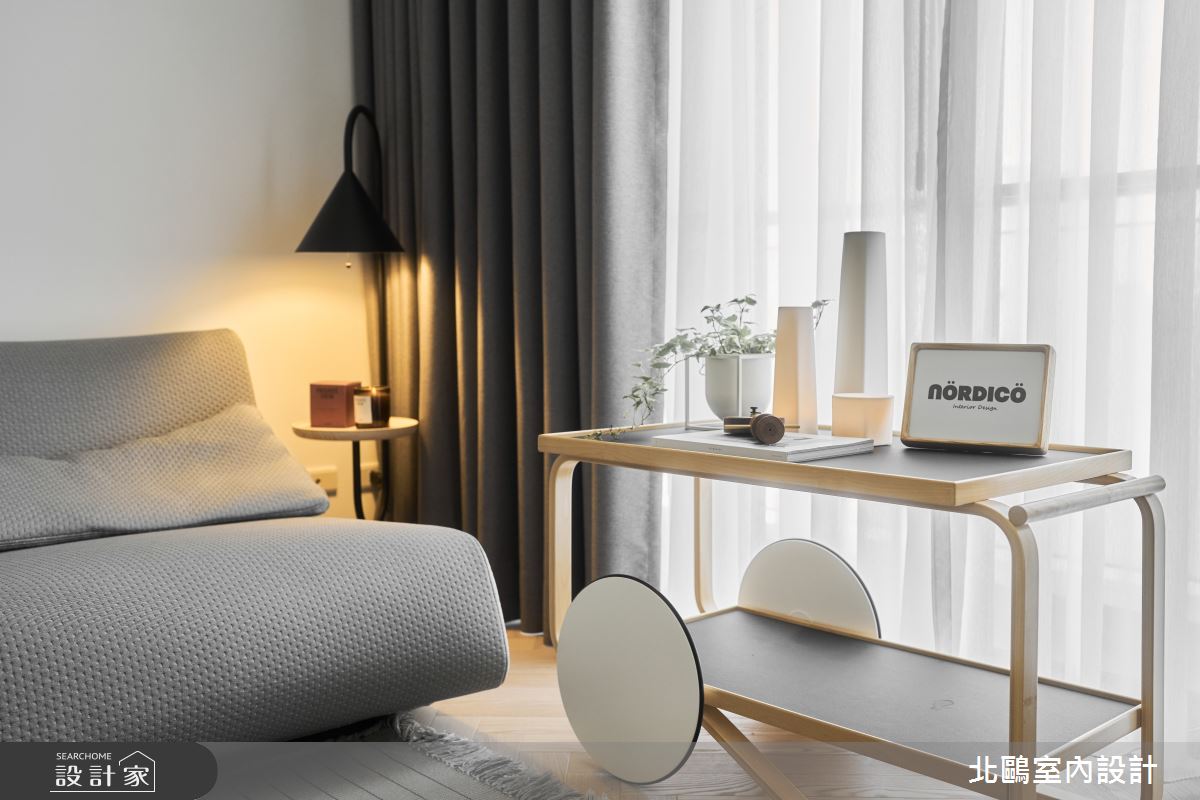 27坪新古屋(10年以下)＿北歐風客廳案例圖片＿北鷗室內設計＿北鷗_69Taro House之32