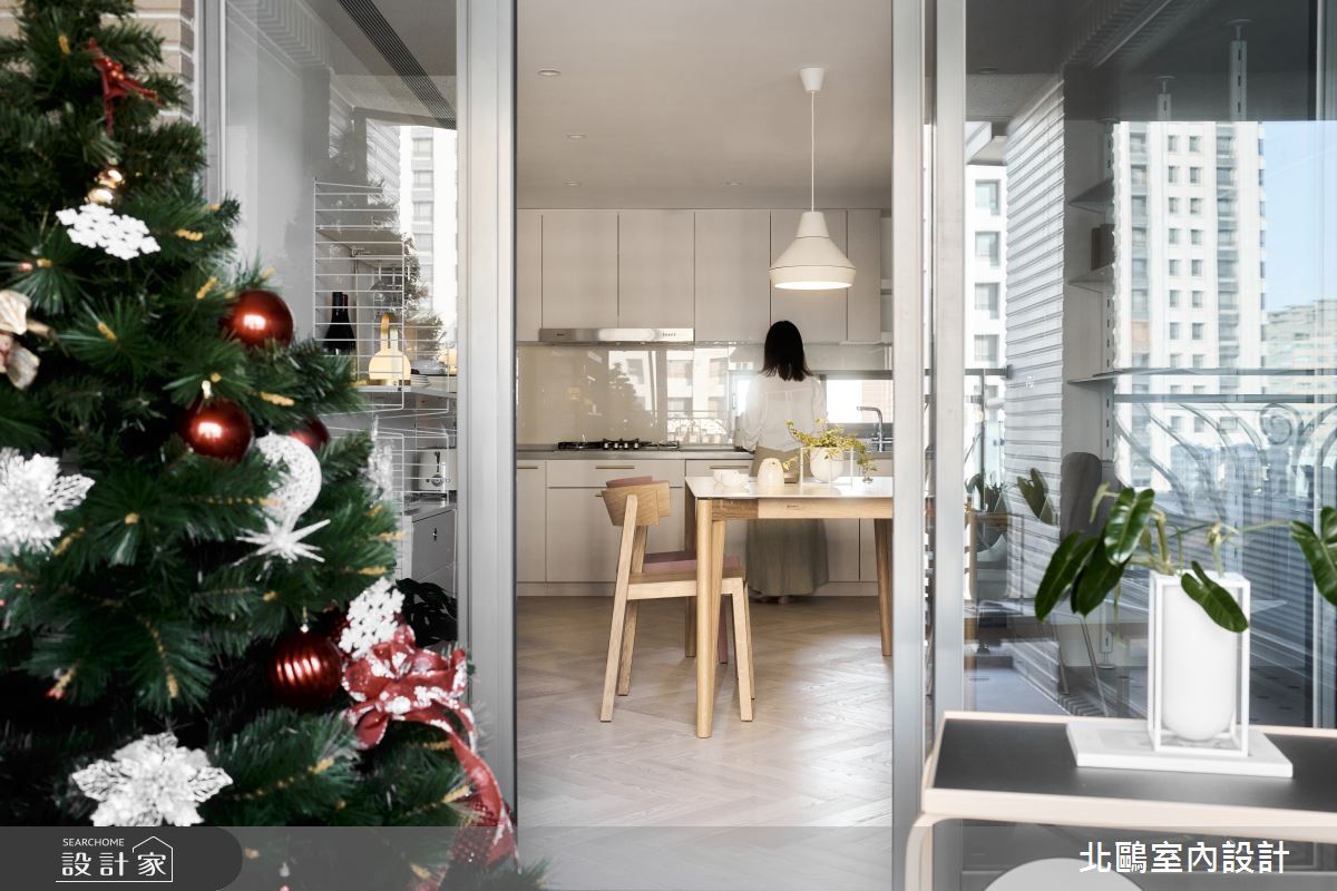 27坪新古屋(10年以下)＿北歐風餐廳廚房案例圖片＿北鷗室內設計＿北鷗_69Taro House之34