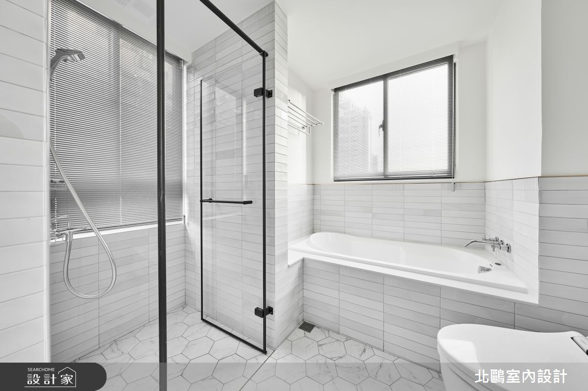 27坪新古屋(10年以下)＿北歐風浴室案例圖片＿北鷗室內設計＿北鷗_69Taro House之45