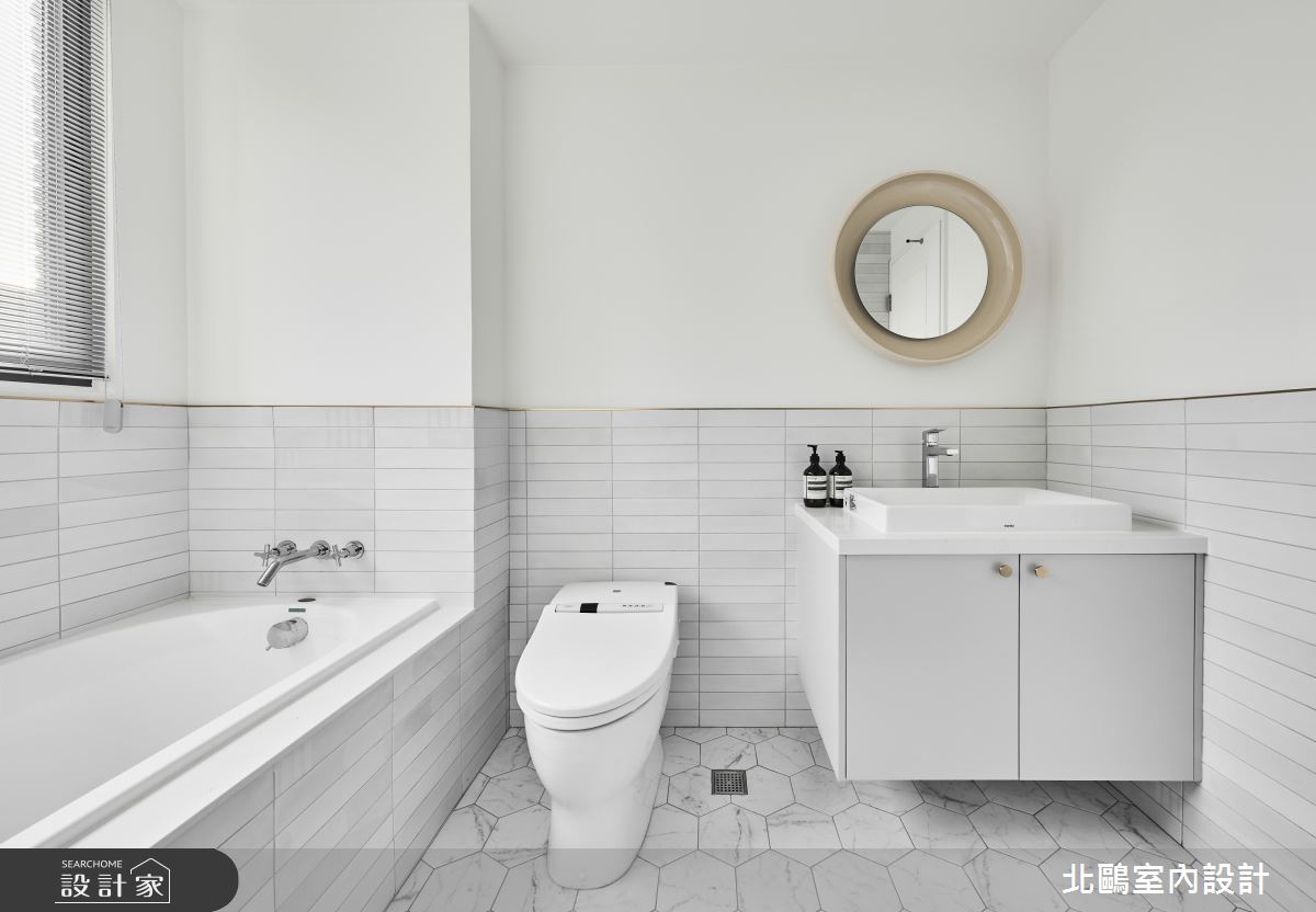 27坪新古屋(10年以下)＿北歐風浴室案例圖片＿北鷗室內設計＿北鷗_69Taro House之47