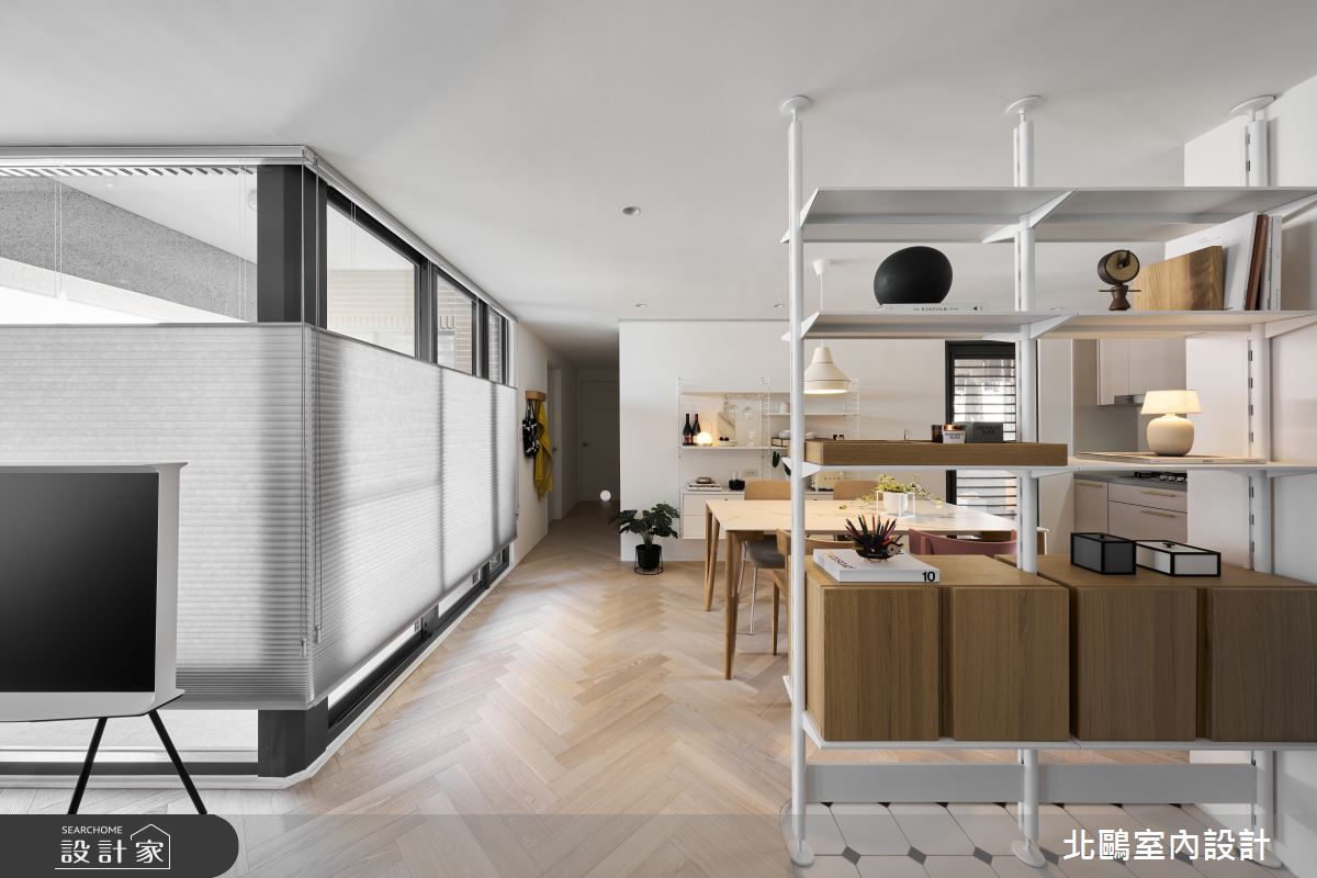 27坪新古屋(10年以下)＿北歐風客廳餐廳案例圖片＿北鷗室內設計＿北鷗_69Taro House之16