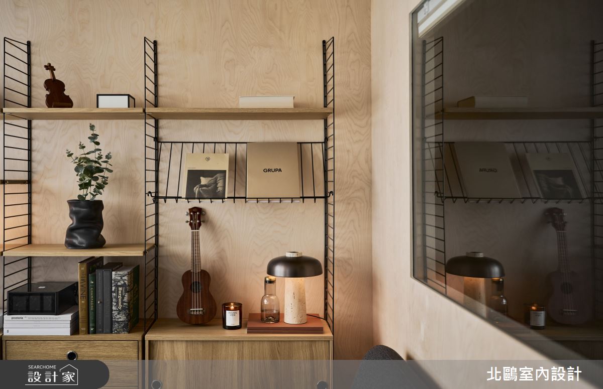 18坪新成屋(5年以下)＿北歐風客廳案例圖片＿北鷗室內設計＿北鷗_70Shen House之19
