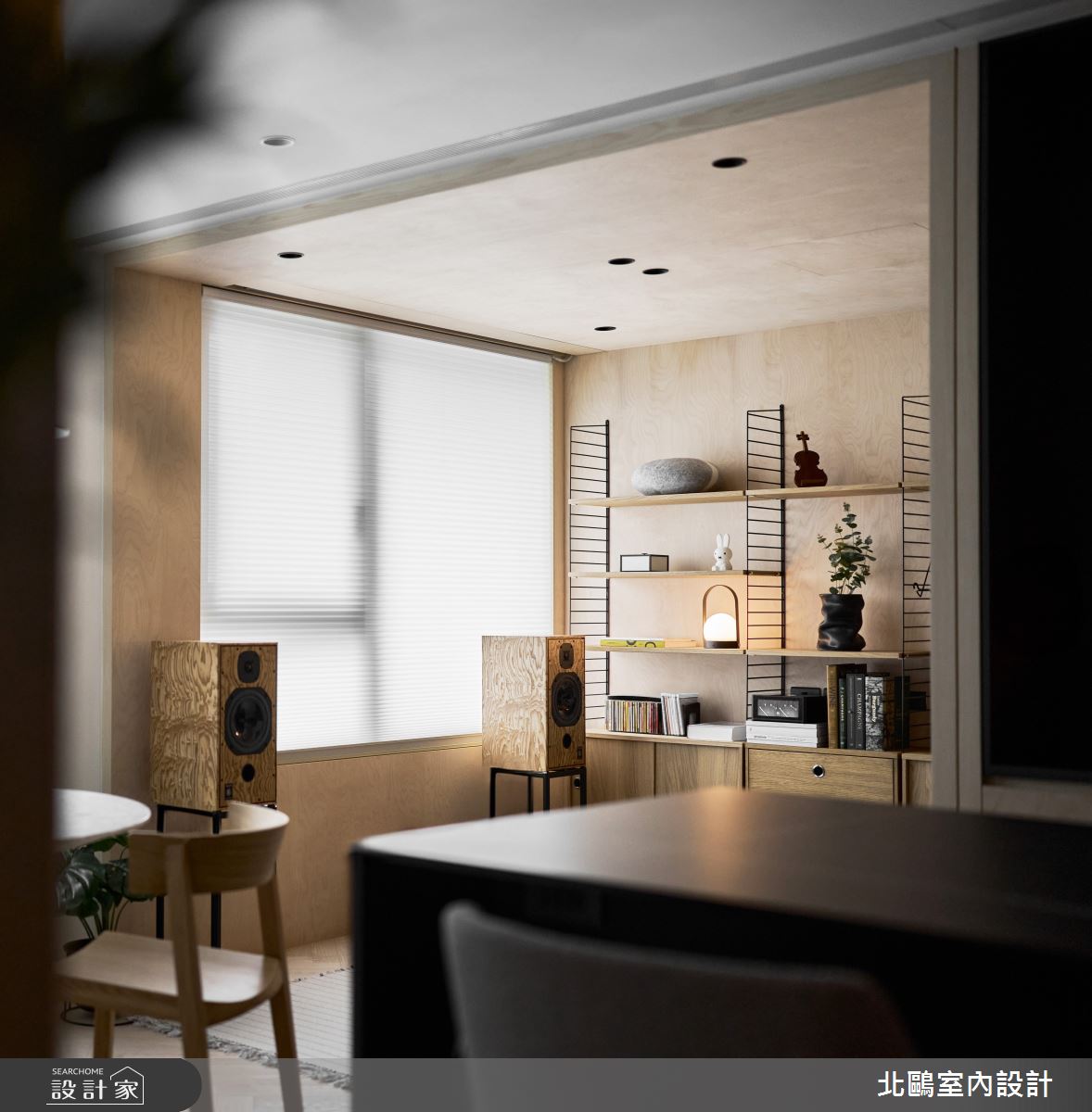 18坪新成屋(5年以下)＿北歐風客廳餐廳中島案例圖片＿北鷗室內設計＿北鷗_70Shen House之31