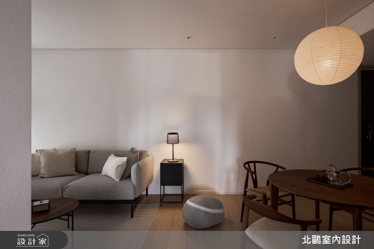 20坪新成屋(5年以下)＿北歐風客廳餐廳案例圖片＿北鷗室內設計＿北鷗_71Alice House之2