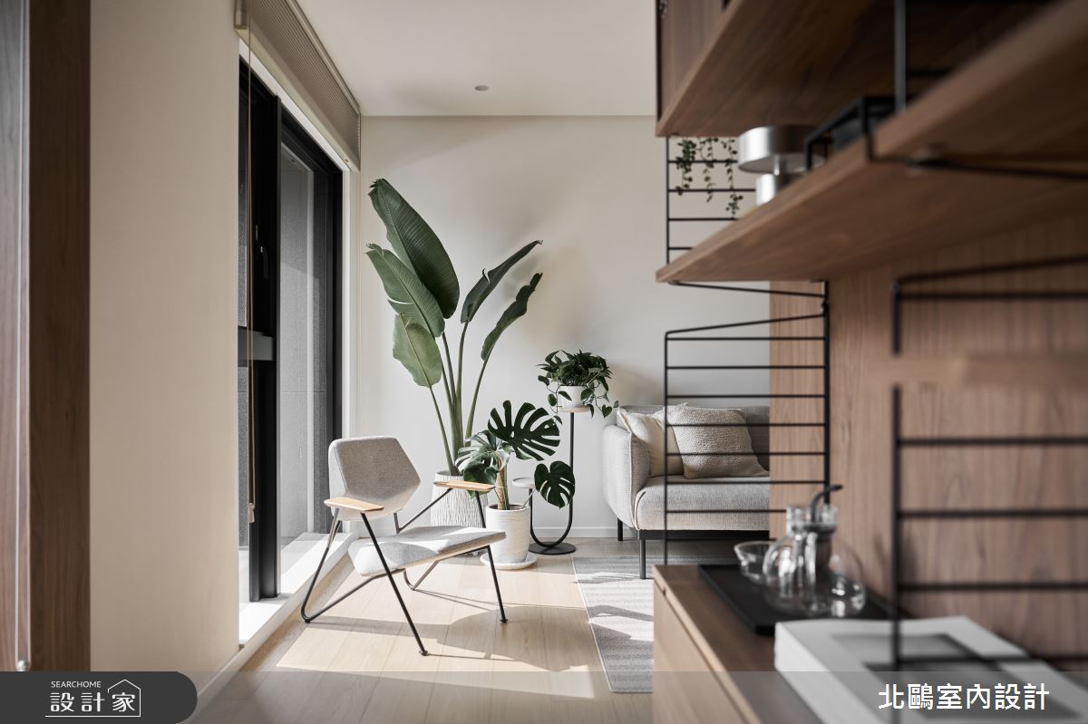20坪新成屋(5年以下)＿北歐風客廳多功能室案例圖片＿北鷗室內設計＿北鷗_71Alice House之18