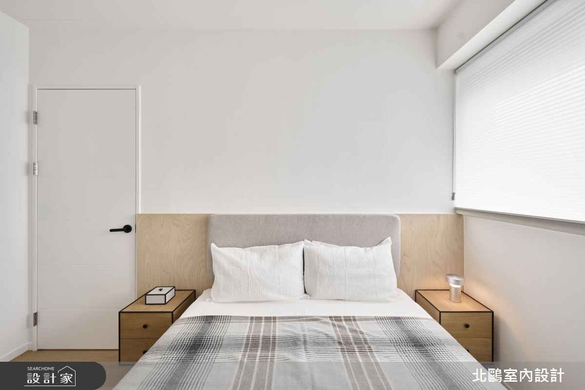 20坪新成屋(5年以下)＿北歐風臥室案例圖片＿北鷗室內設計＿北鷗_71Alice House之30