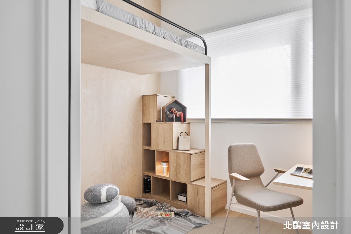 20坪新成屋(5年以下)＿北歐風客房案例圖片＿北鷗室內設計＿北鷗_71Alice House之34