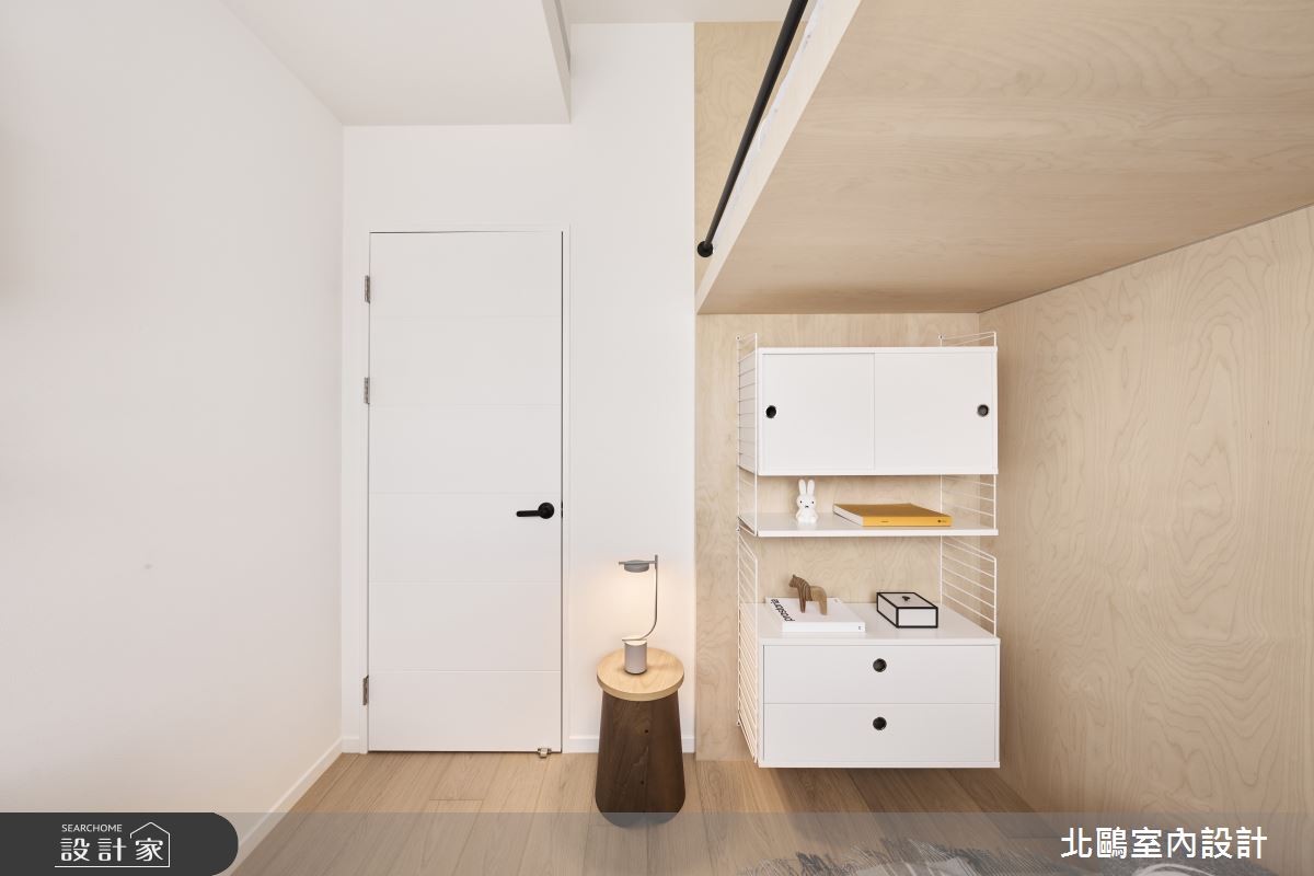 20坪新成屋(5年以下)＿北歐風客房案例圖片＿北鷗室內設計＿北鷗_71Alice House之36