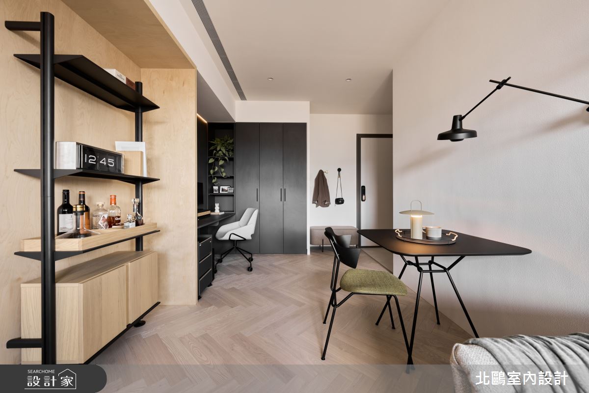 13坪新成屋(5年以下)＿北歐風餐廳書房案例圖片＿北鷗室內設計＿北鷗_72Paul House之5
