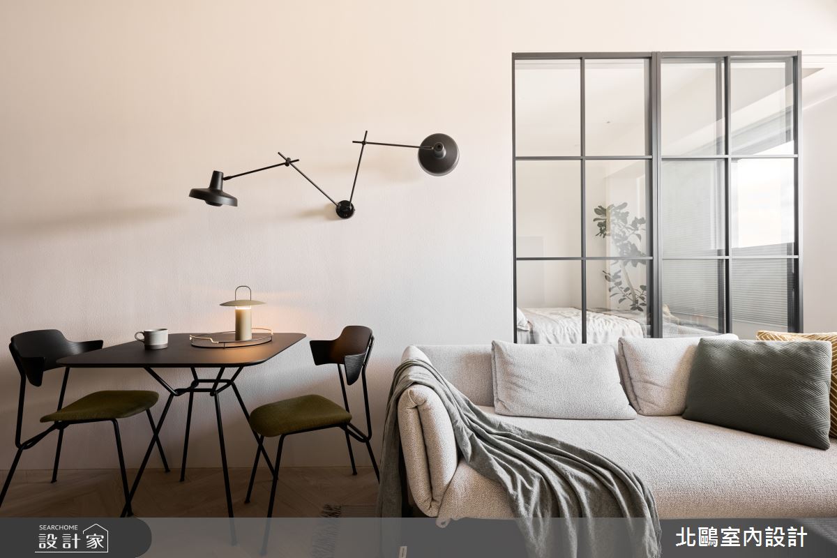 13坪新成屋(5年以下)＿北歐風客廳餐廳案例圖片＿北鷗室內設計＿北鷗_72Paul House之7