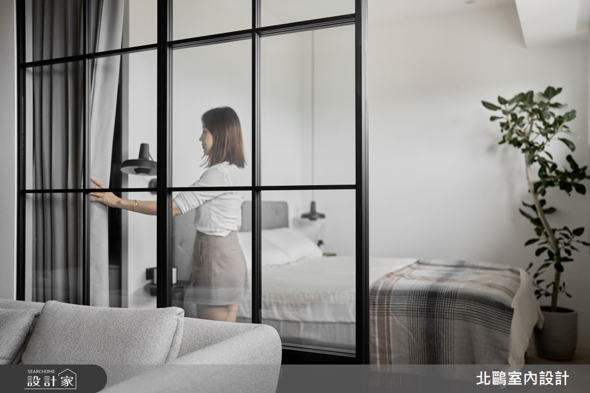 13坪新成屋(5年以下)＿北歐風臥室案例圖片＿北鷗室內設計＿北鷗_72Paul House之14